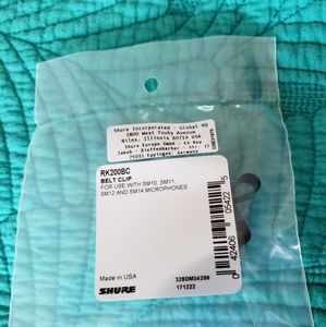 Microphone Belt Clip